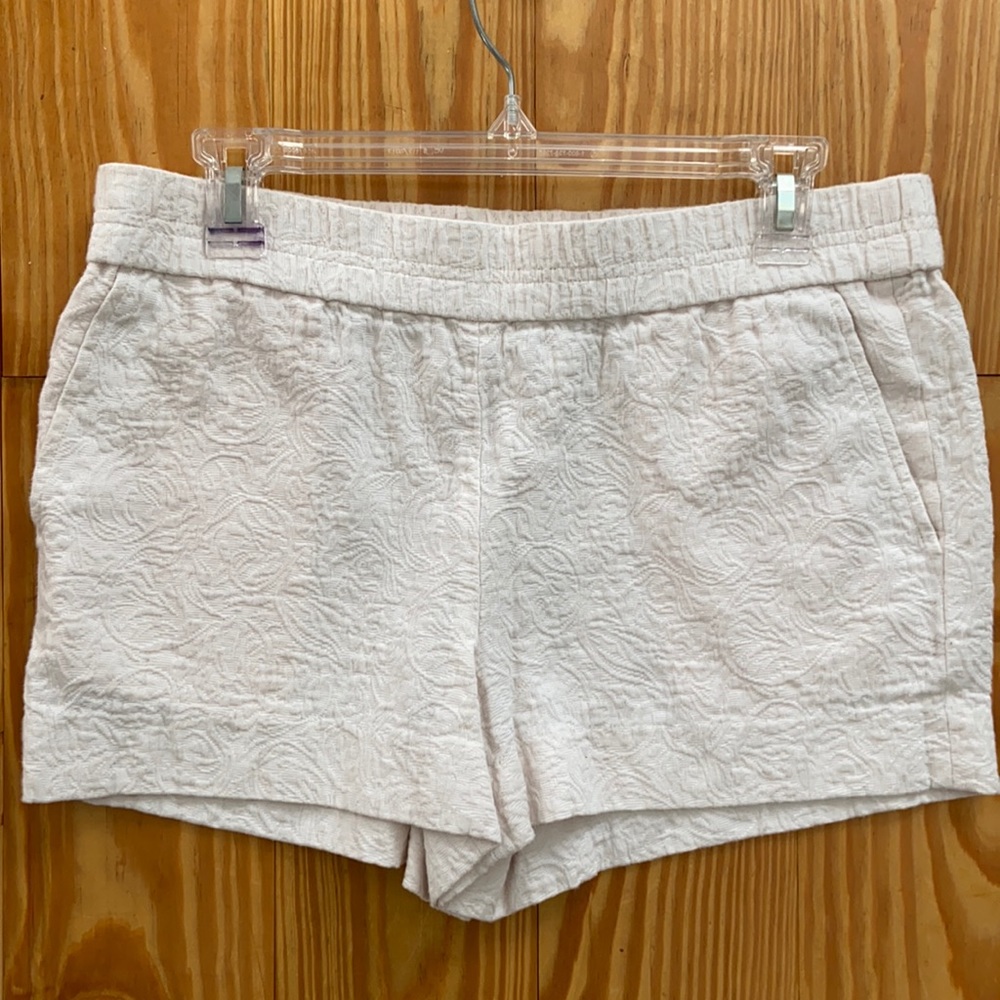 J.Crew shorts. Very light blush color.